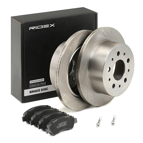 RIDEX Brake discs and pads set Article number: 3405B1235 cheaply