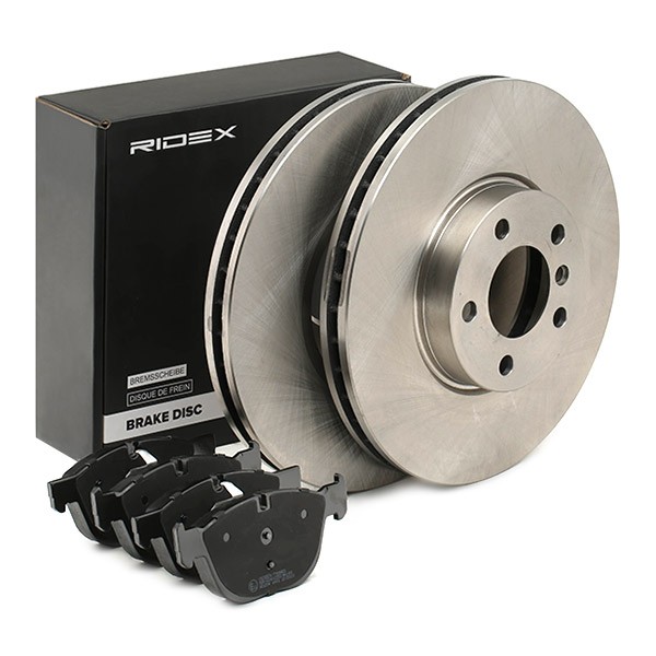 RIDEX Brake discs and pads set Article number: 3405B1254 cheaply