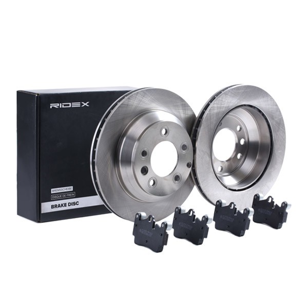 RIDEX Brake discs and pads set Article number: 3405B1389 cheaply