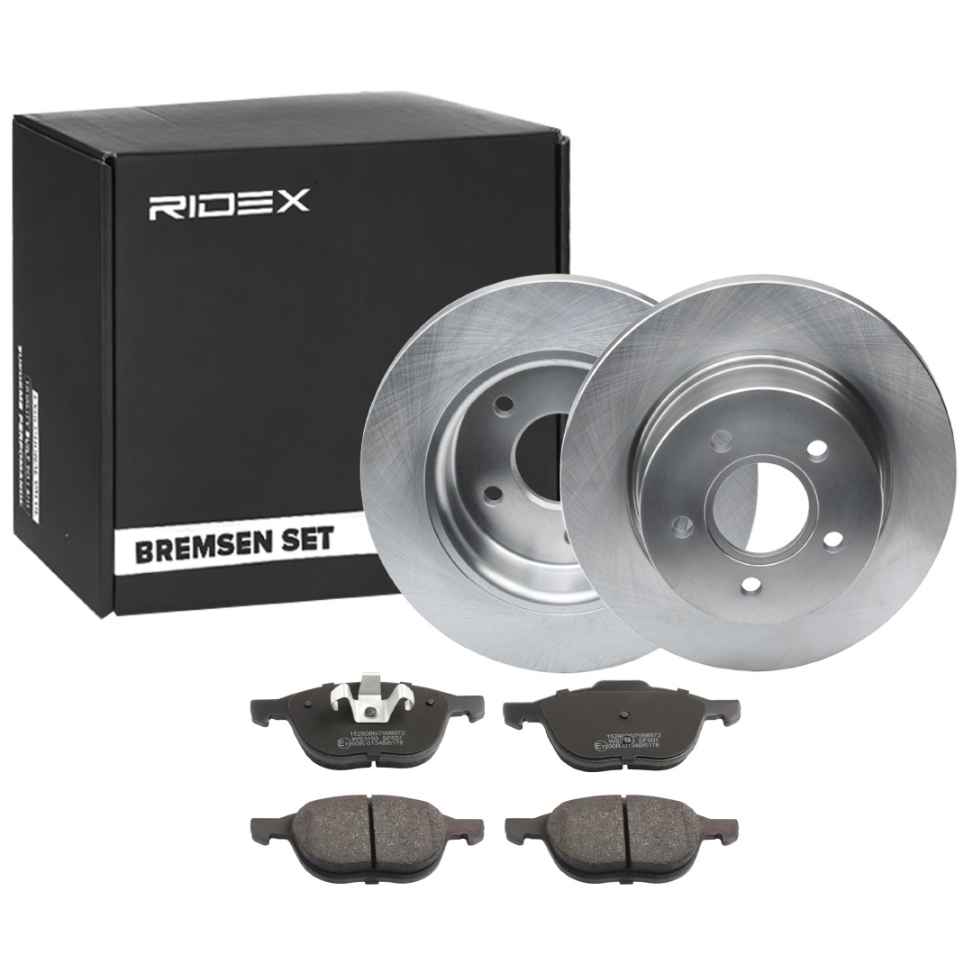RIDEX Bremseskiver og klodser Varenummer: 3405B1400 billige