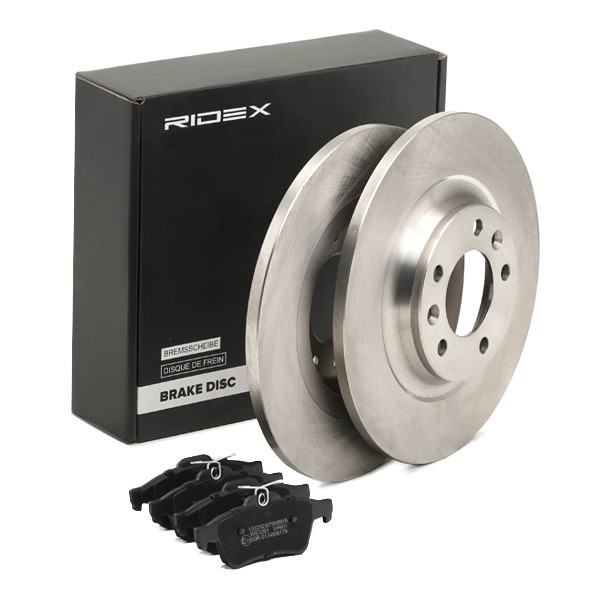 RIDEX Brake discs and pads set Article number: 3405B1412 cheaply