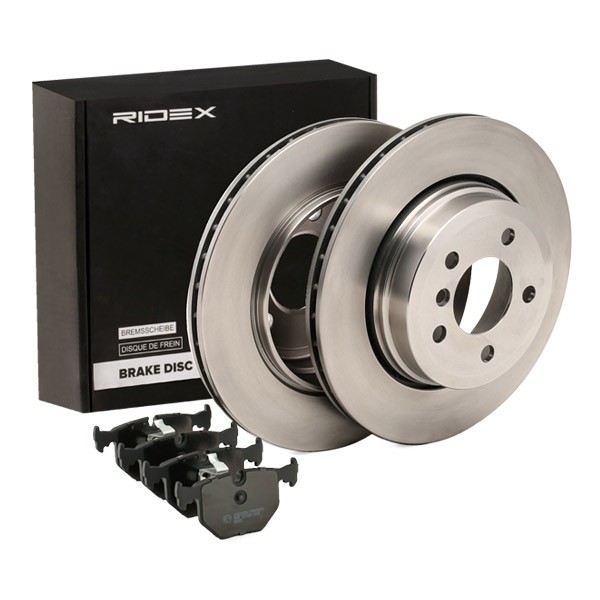 RIDEX Brake discs and pads set Article number: 3405B1427 cheaply