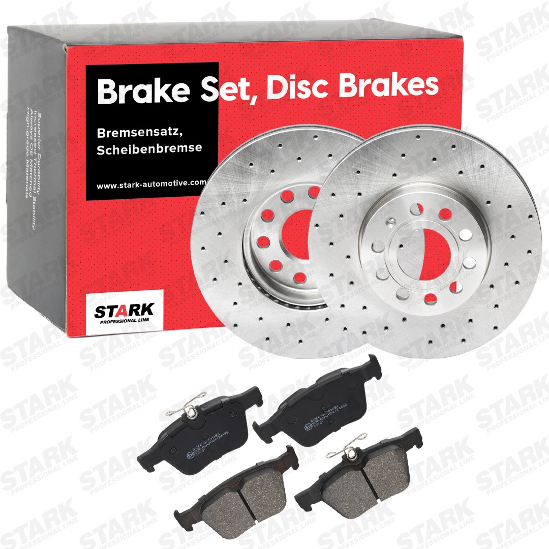 STARK Brake discs and pads set Article number: SKBK-10991428 cheaply