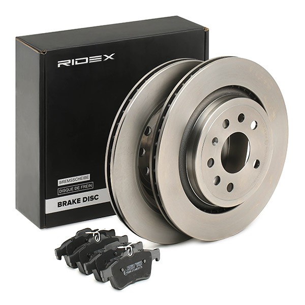 RIDEX Brake discs and pads set Article number: 3405B1490 cheaply