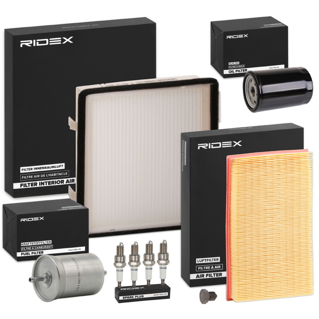 RIDEX 4682P4320 Osade komplekt, inspektsioon JETTA 1.8 Syncro 98 HP Bensiin 1992