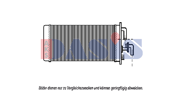 AKS DASIS Heater matrix Article number: 019050N cheaply