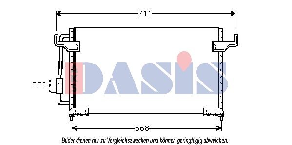 AKS DASIS Kondensaator, kliimaseade Artikli number: 062100N soodsalt