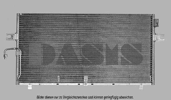AKS DASIS Kondensor, klimatanläggning Artikelnummer: 072014N billigt