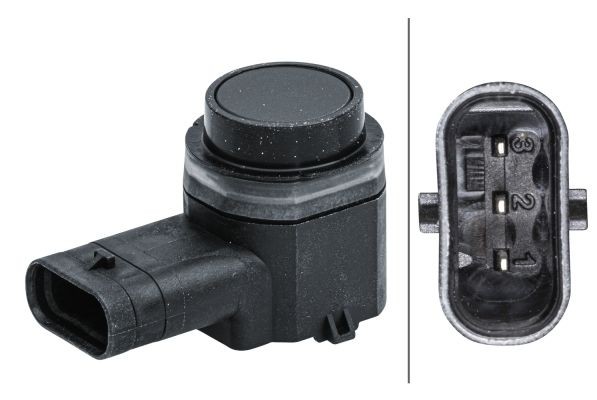 HELLA Parking sensor Article number: 6PX 358 141-471 cheaply