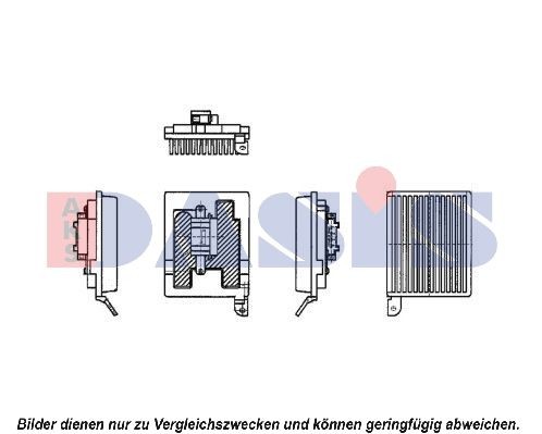 AKS DASIS Fan, A / C condenser Article number: 128118N cheaply