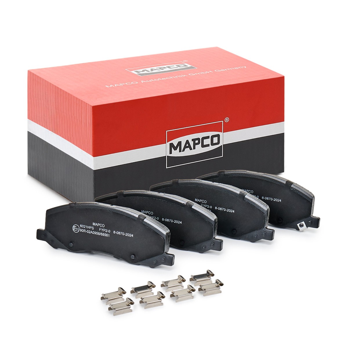 MAPCO Brake pad set Article number: 6021HPS cheaply