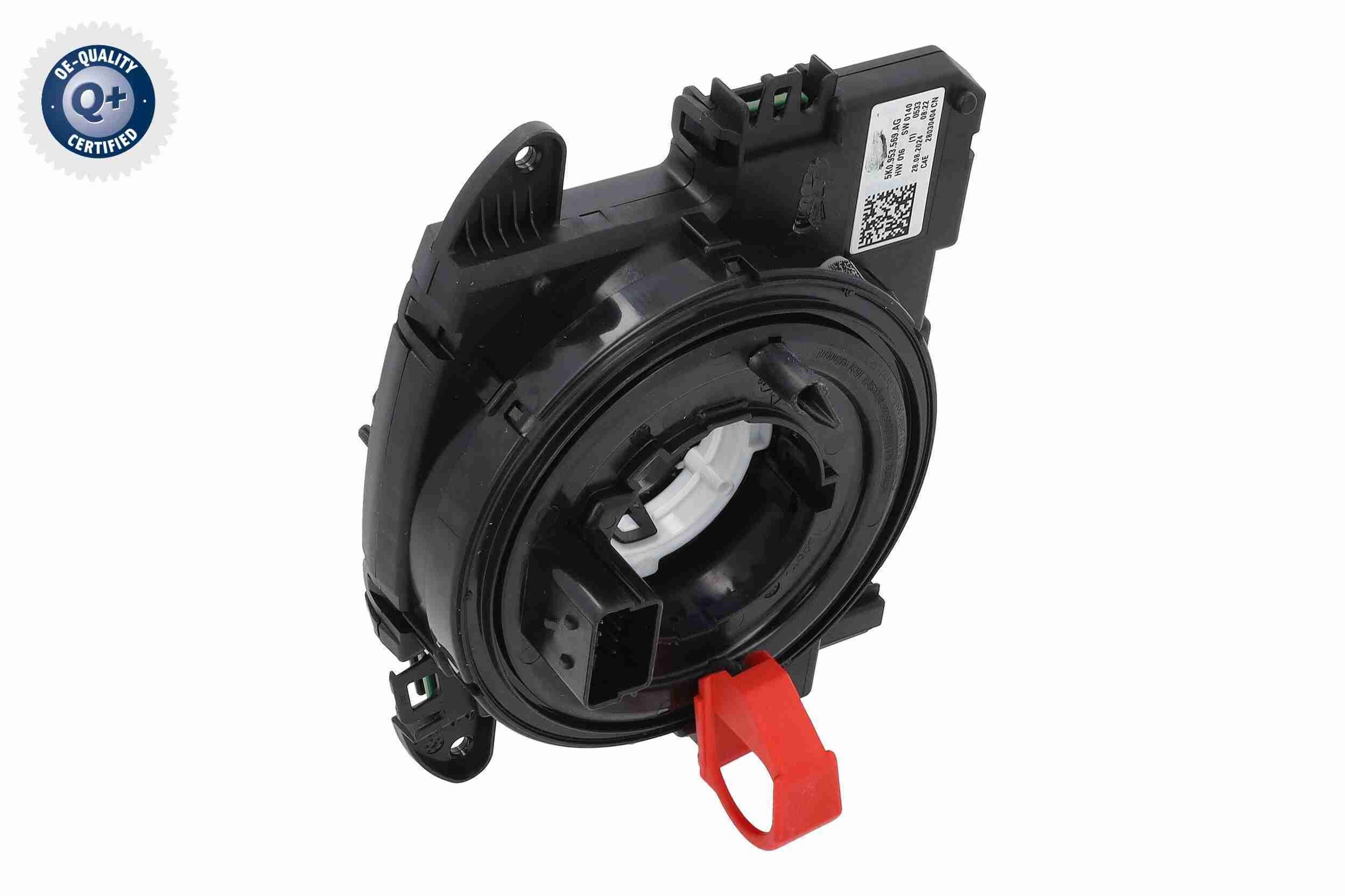 VEMO V10-72-1619 Vinkelfjeder, Airbag SHARAN 2.0 TSI 220 HK Benzin 2022