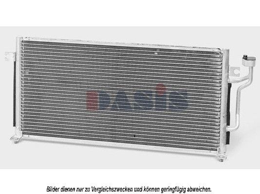 AKS DASIS Air conditioning condenser Article number: 142090N cheaply