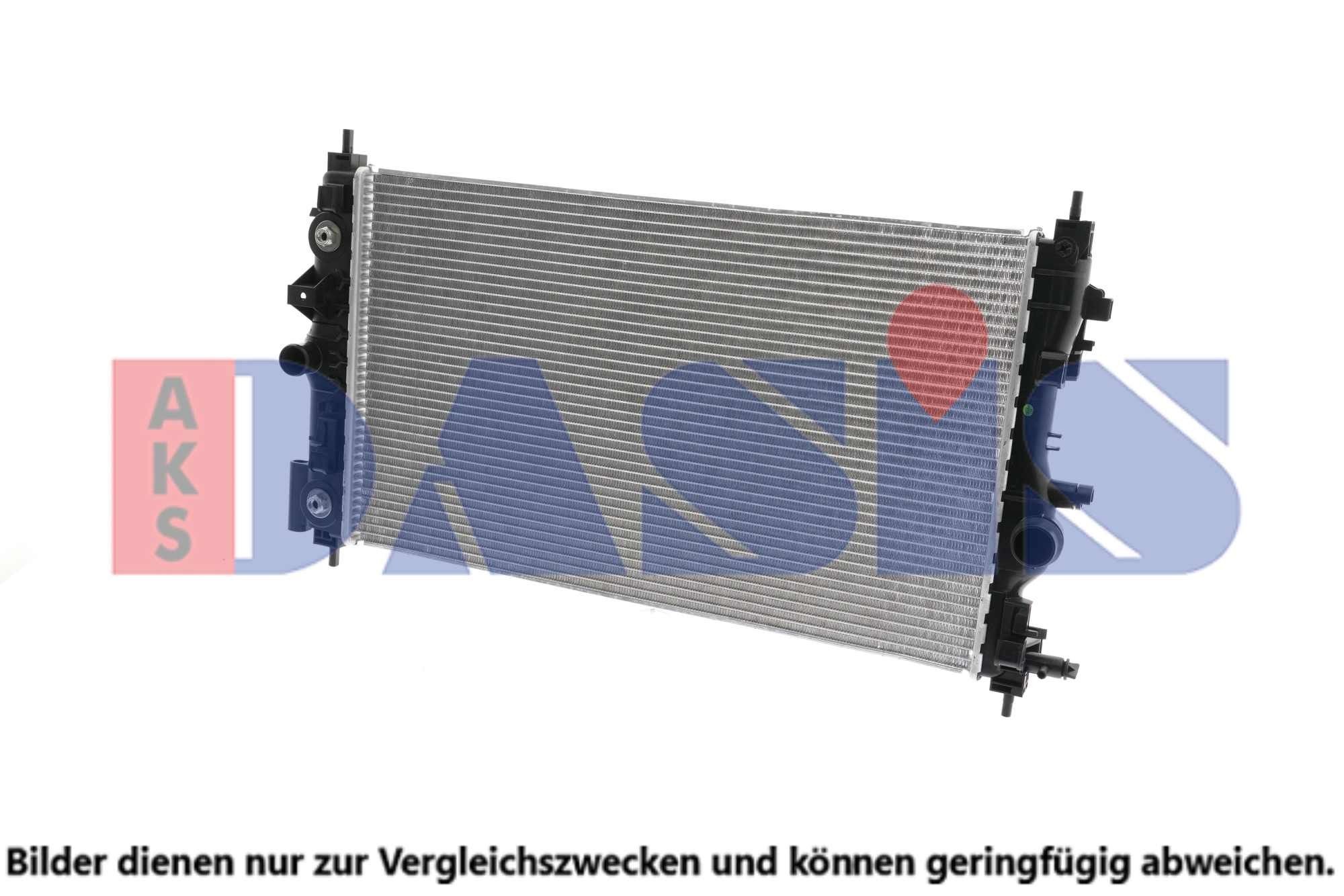AKS DASIS Engine radiator Article number: 150098N cheaply