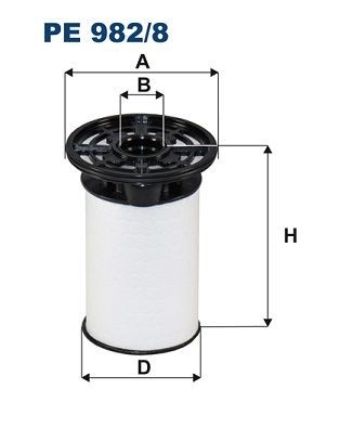 FILTRON Fuel filter Article number: PE 982/8 cheaply