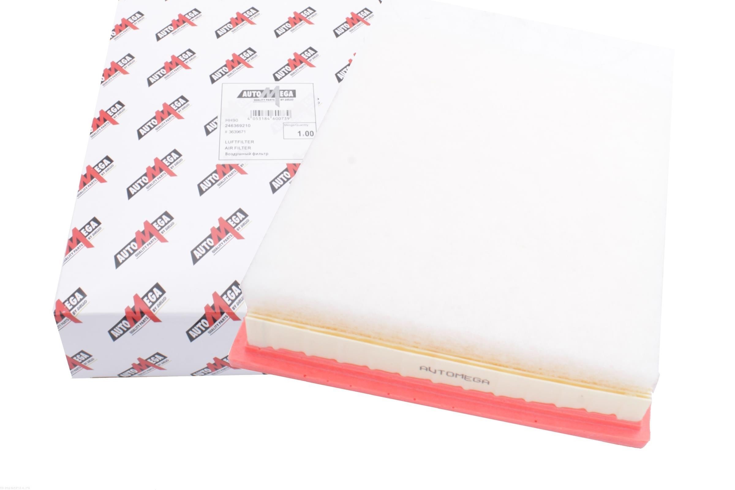 AUTOMEGA Air filter Article number: 246369210 cheaply