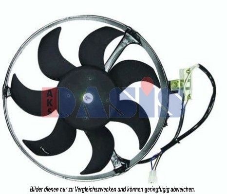 AKS DASIS Fan, A / C condenser Article number: 158065N cheaply