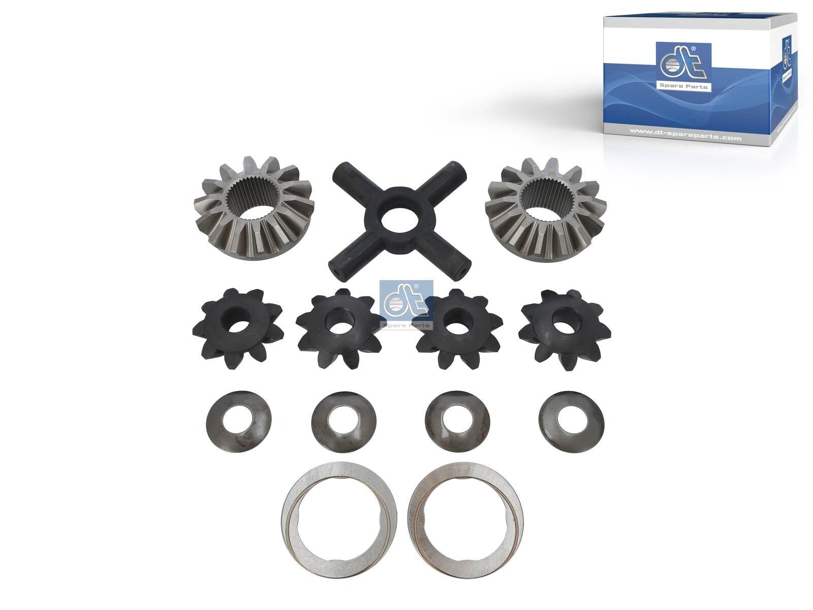 DT Spare Parts Utjevningskjeglehjulsett, differensial artikkelnummer: 2.93341 billig