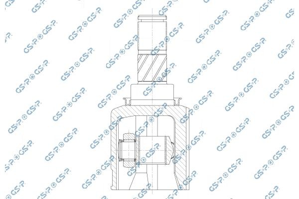 GSP Joint kit, drive shaft Article number: 641163 cheaply