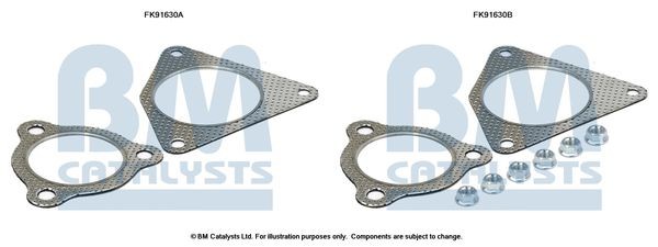 BM CATALYSTS Montagesæt, katalysator Varenummer: FK91630 billige