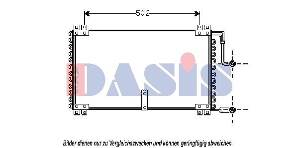AKS DASIS Kondensaator, kliimaseade Artikli number: 182060N soodsalt