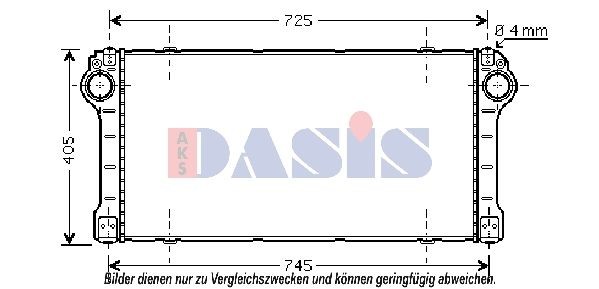 AKS DASIS Intercooler Article number: 217007N cheaply