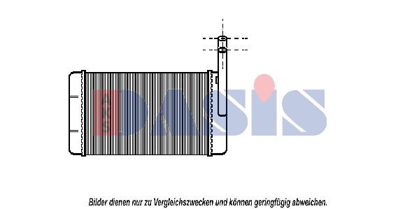 AKS DASIS Heater matrix Article number: 259060N cheaply