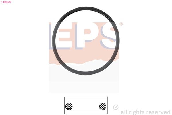 EPS Gasket, thermostat Article number: 1.890.672 cheaply