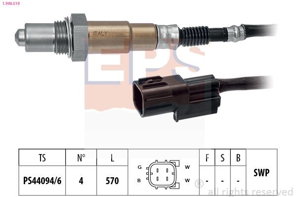 EPS Lambda sensor Article number: 1.998.519 cheaply