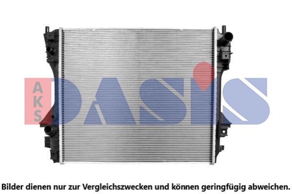 AKS DASIS Engine radiator Article number: 370050N cheaply