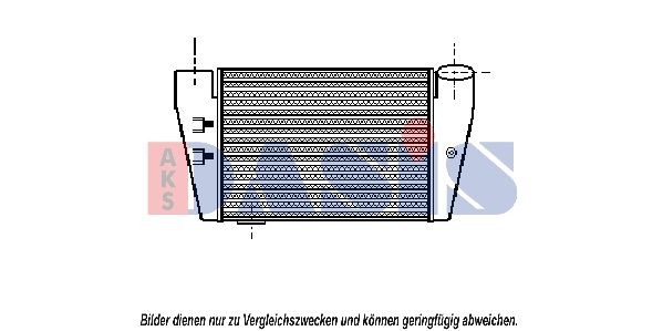 AKS DASIS Intercooler Article number: 487290N cheaply