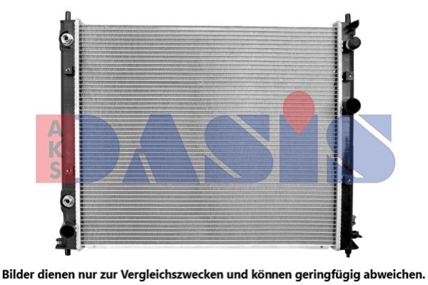 AKS DASIS Engine radiator Article number: 520012N cheaply
