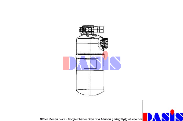 AKS DASIS Tørfilter aircondition Varenummer: 800454N billige