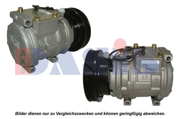 AKS DASIS Air conditioning compressor Article number: 850432N cheaply