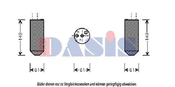 AKS DASIS Air conditioning pressure switch Article number: 860073N cheaply