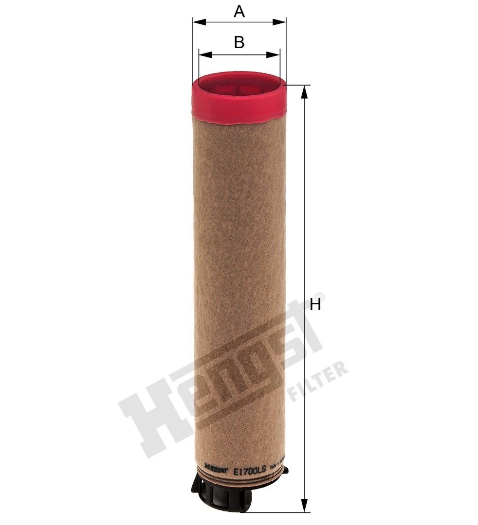 HENGST FILTER Secondary Air Filter Article number: E1700LS cheaply