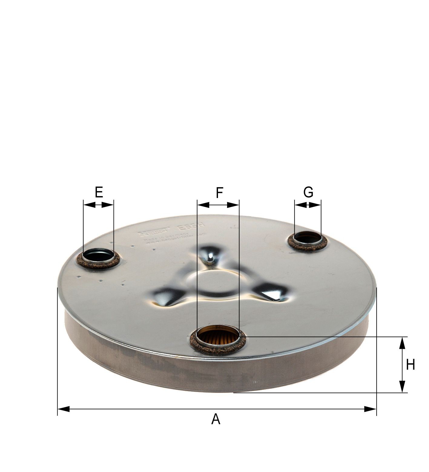 HENGST FILTER Oil filter Article number: E65H cheaply