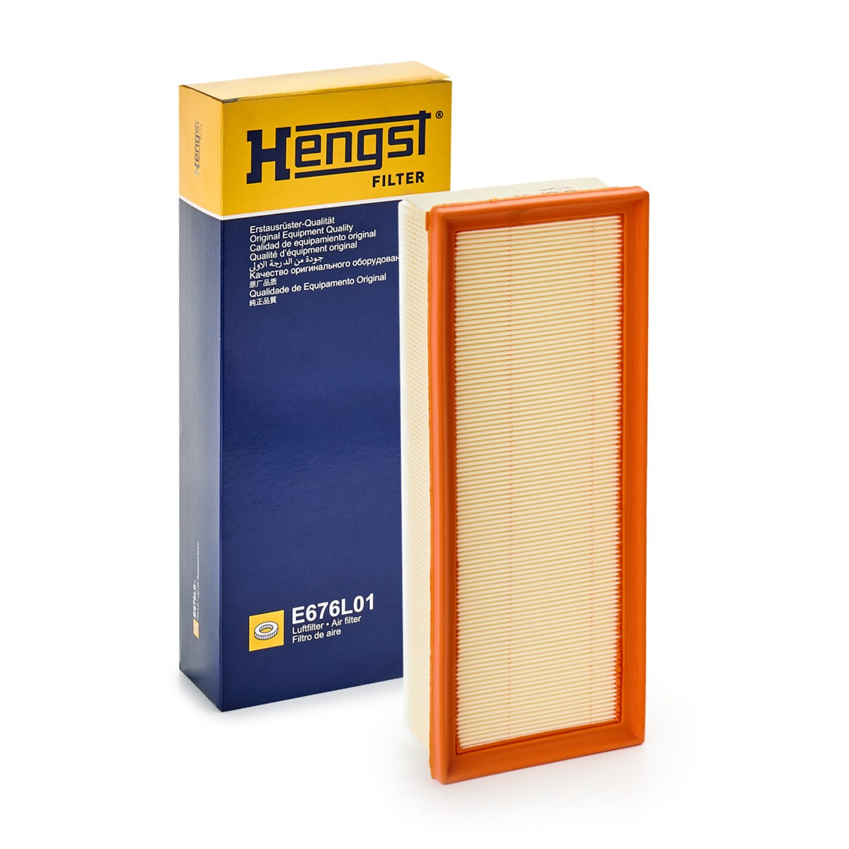 HENGST FILTER Air filter Article number: E676L01 cheaply
