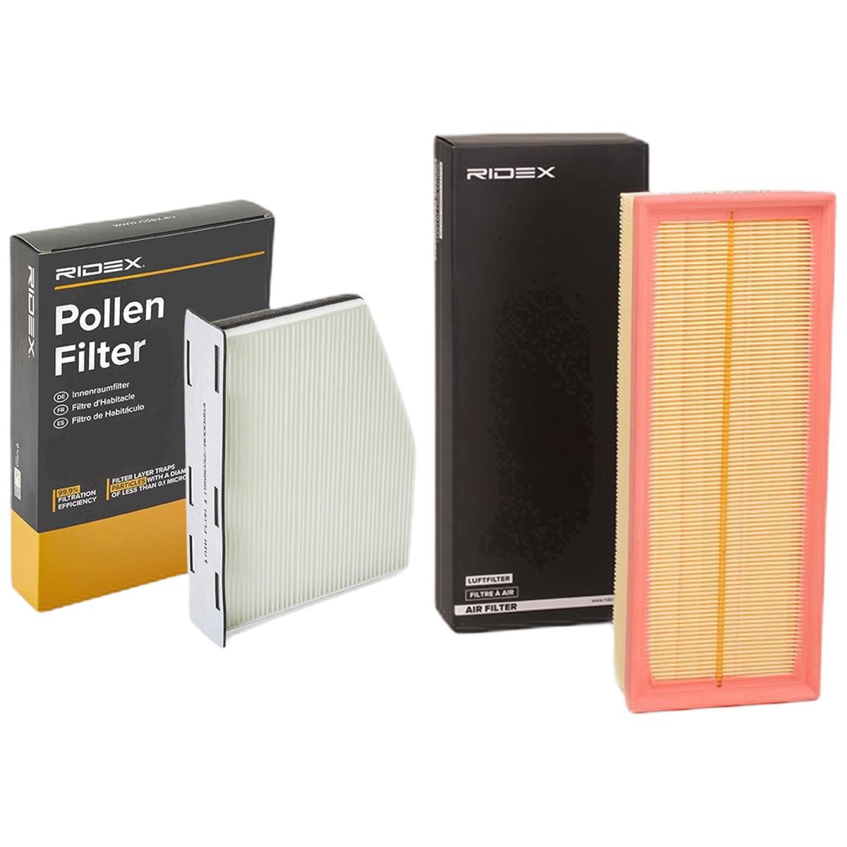 RIDEX Filter-komplekt Artikli number: 4055F34625 soodsalt