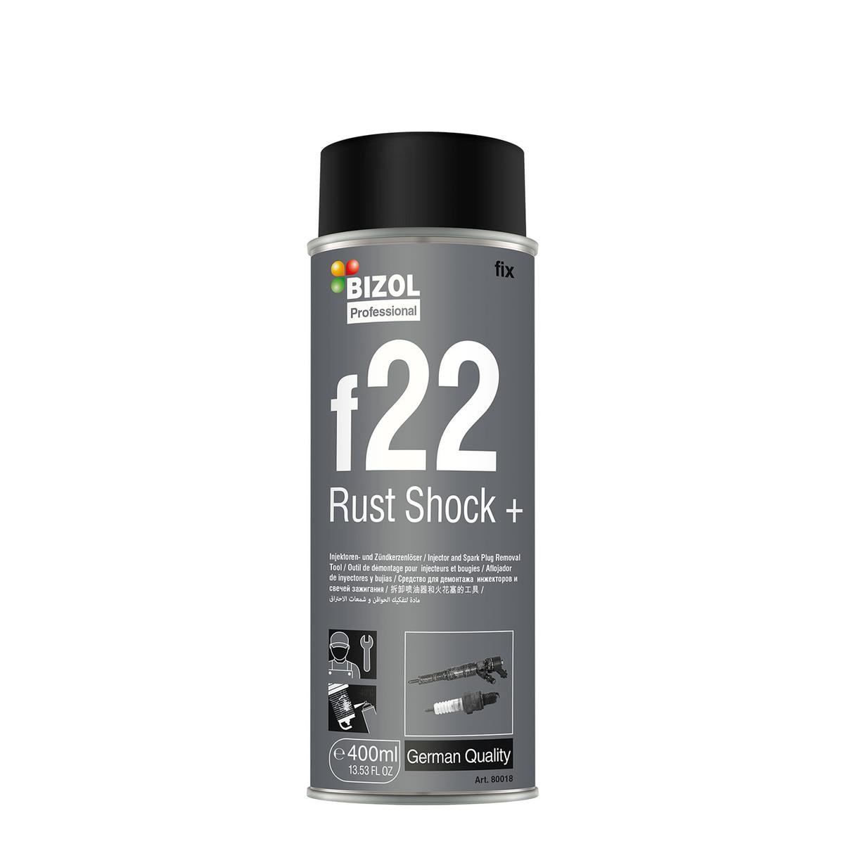 BIZOL Rust Solvent Rust Shock+, f22 Article number: 80018 cheaply