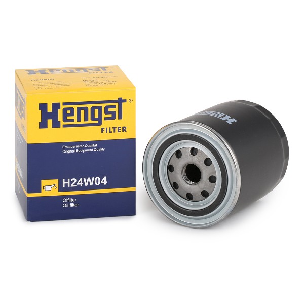 HENGST FILTER Маслен филтър артикулен номер: H24W04 евтино