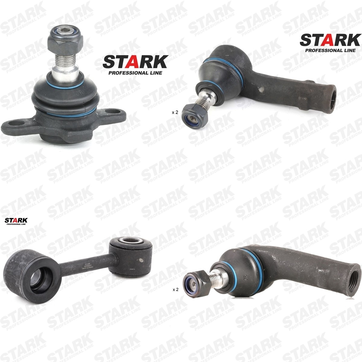 STARK SKRKW-4960141 Rep.sæt, hjulophæng TRANSPORTER 2.5 110 HK Benzin 2003