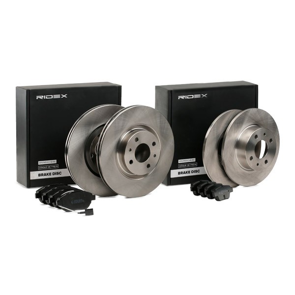 RIDEX Brake discs and pads set Article number: 3405B1692 cheaply