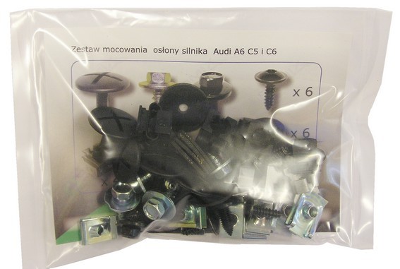 ROMIX 90223 Element de fixare, capac motor A6 RS6 4.2 plus quattro 480 CP benzina 2005