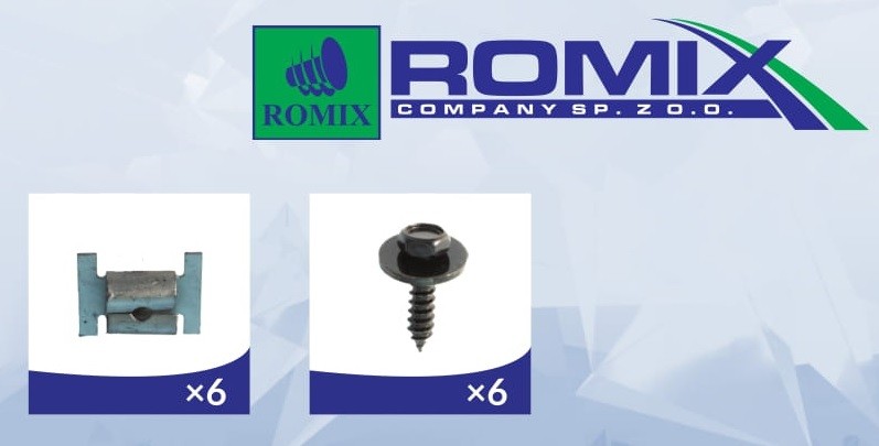 ROMIX 90243 Kinnituselement, mootorikate CORSA 1.4 Twinport (F08, F68) 90 HP Bensiin 2009
