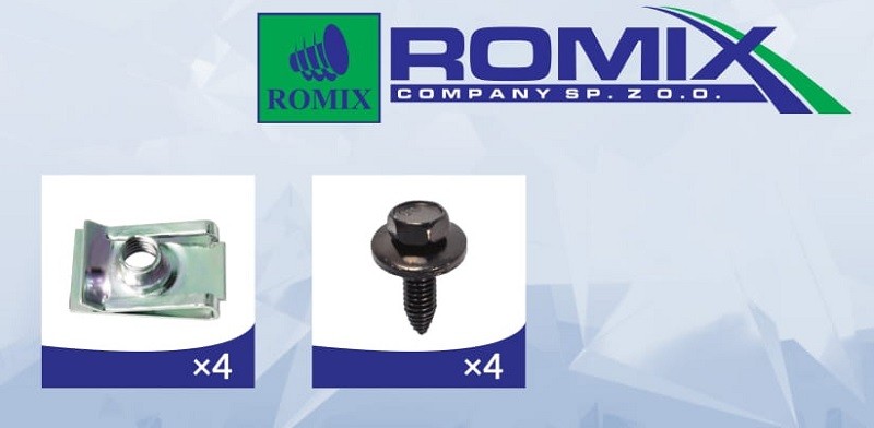 ROMIX Fastening Element, engine cover Article number: 90244 cheaply