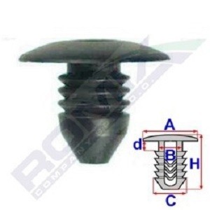 ROMIX Clip, trim / protective strip Article number: 10903 cheaply