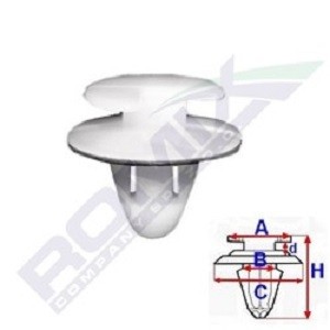 ROMIX Clips, acoperire decorativa si protectie număr articol: 11361 ieftin
