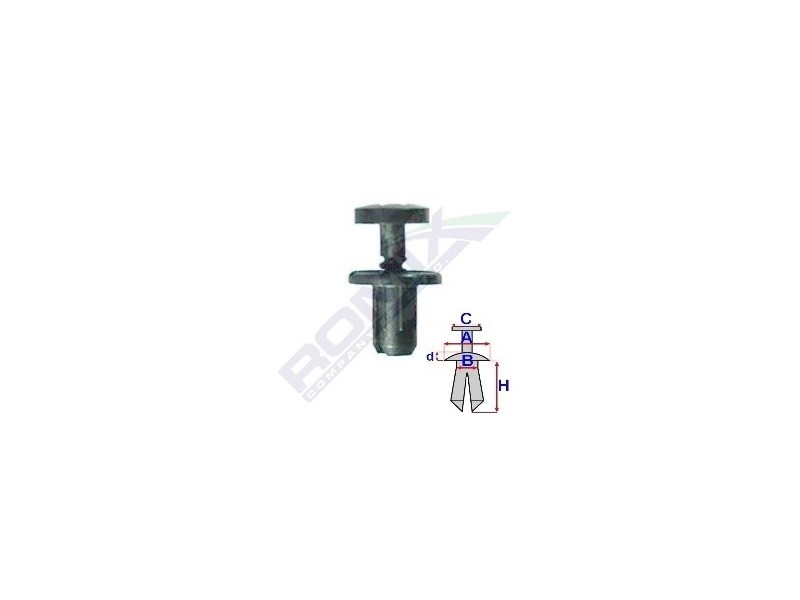 ROMIX Clip, trim / protective strip Article number: A60953 cheaply