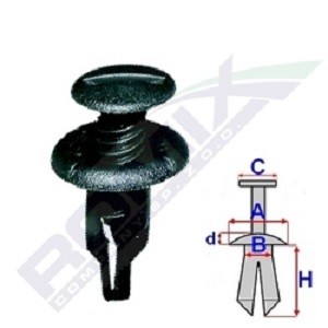 ROMIX Moldings / aizsarguzlika raksta numurs: B25339 lēti